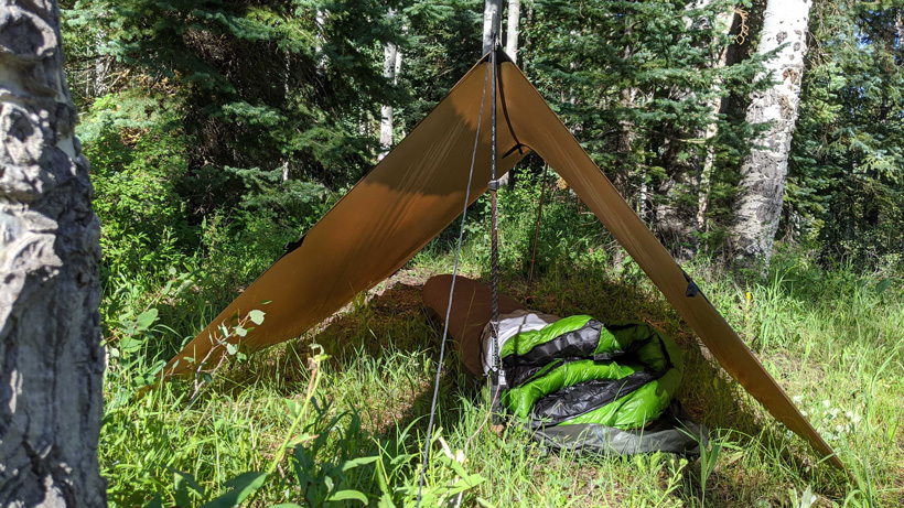 Why you should have a lightweight tarp in your backpack and