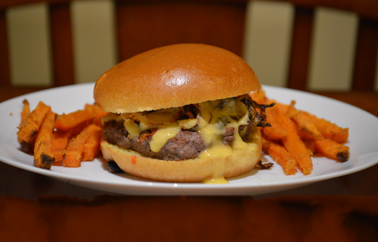 The perfect beer cheese wild game burger recipe // GOHUNT. The Hunting
