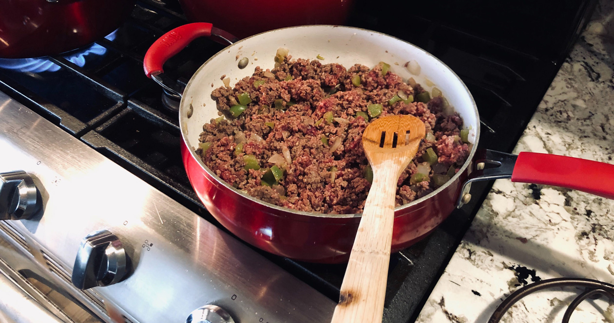 Elk stroganoff with a kick // GOHUNT. The Hunting Company
