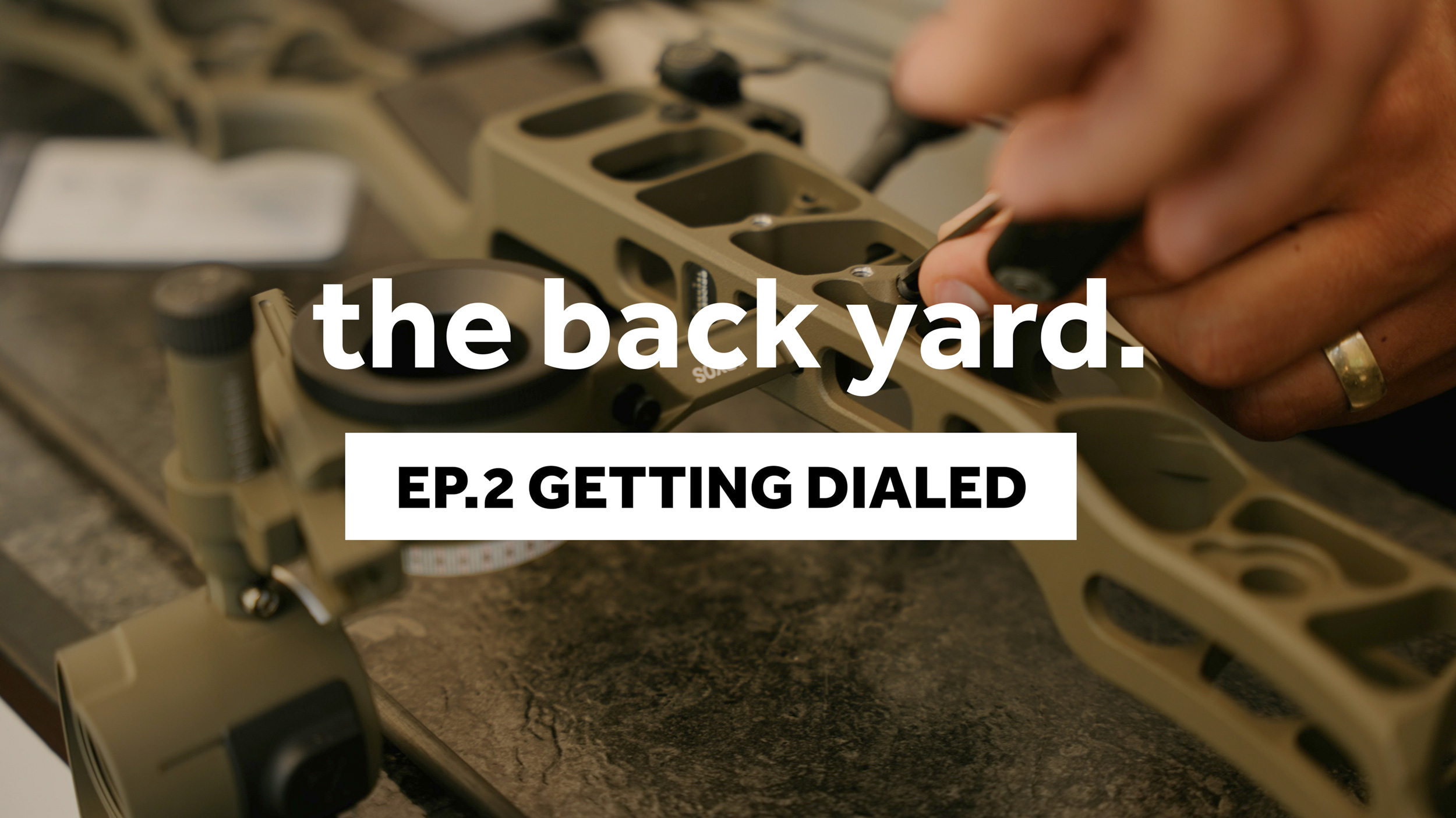 Mathews bow setup tips and tricks THE BACK YARD Episode 2 // GOHUNT