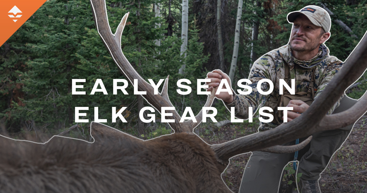 Trail Kreitzer s 2022 backcountry archery elk hunting gear list GOHUNT. The Hunting Company