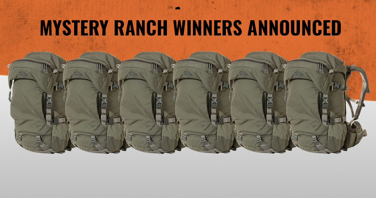 Mystery Ranch Pop Up 38 Winners Announced! // GOHUNT. The Hunting Company