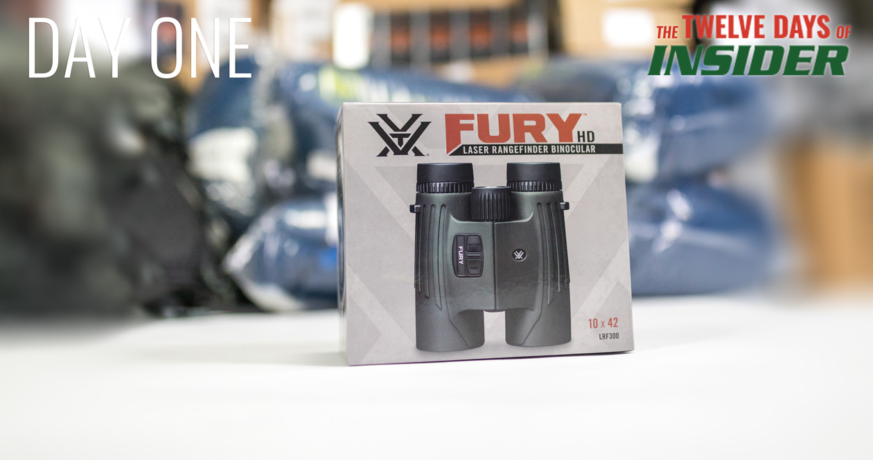 The 12 Days of INSIDER giveaway One Vortex Fury Rangefinding Binocular // GOHUNT. The Hunting