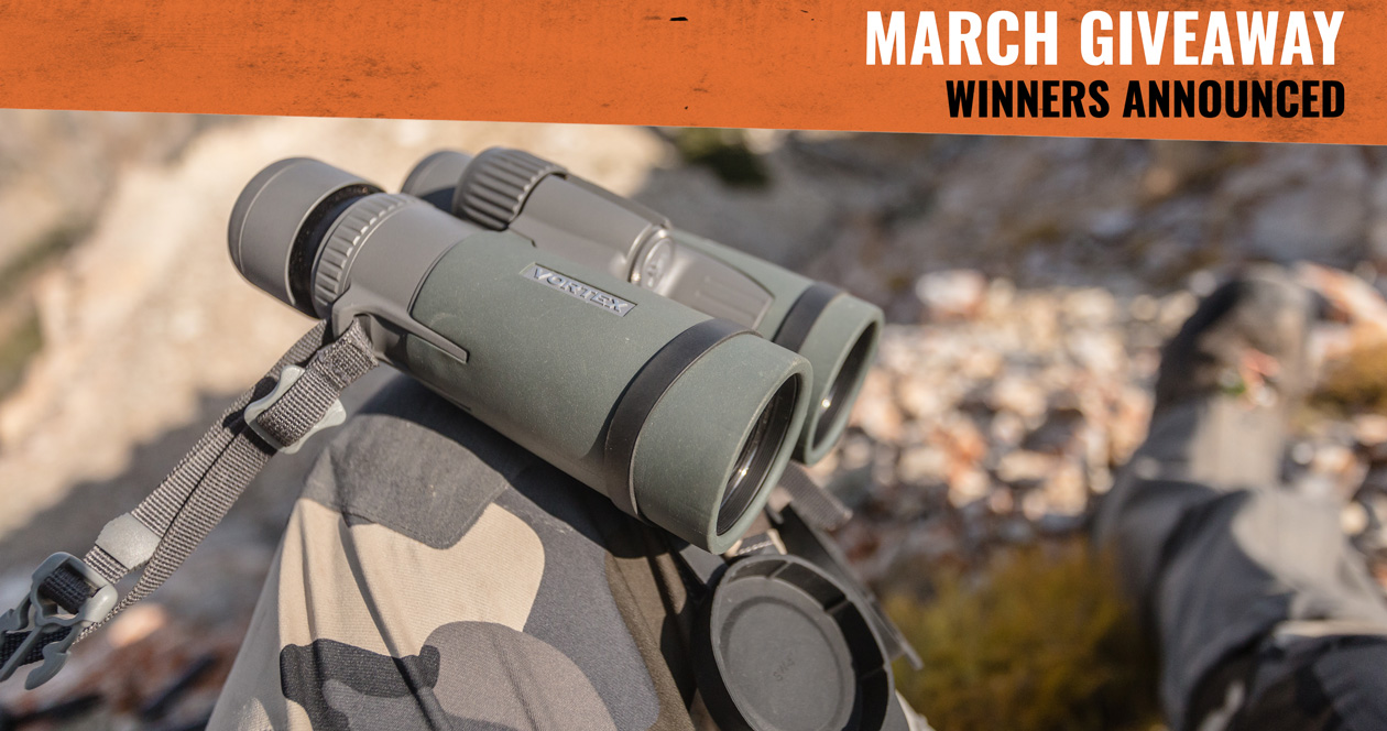 March Giveaway Winners 5 People Just Won Vortex Razor HD 10x42 Binos // GOHUNT. The Hunting Company