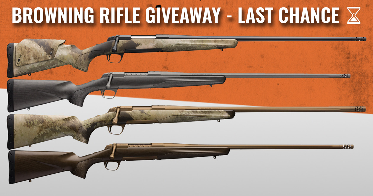 August INSIDER giveaway - 4 Brand New Browning Rifles // GOHUNT. The ...