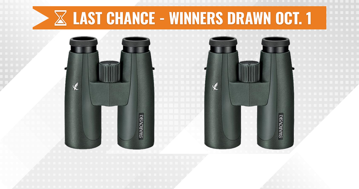 September INSIDER giveaway Two Swarovski 10x42 SLC binoculars // GOHUNT. The Hunting Company
