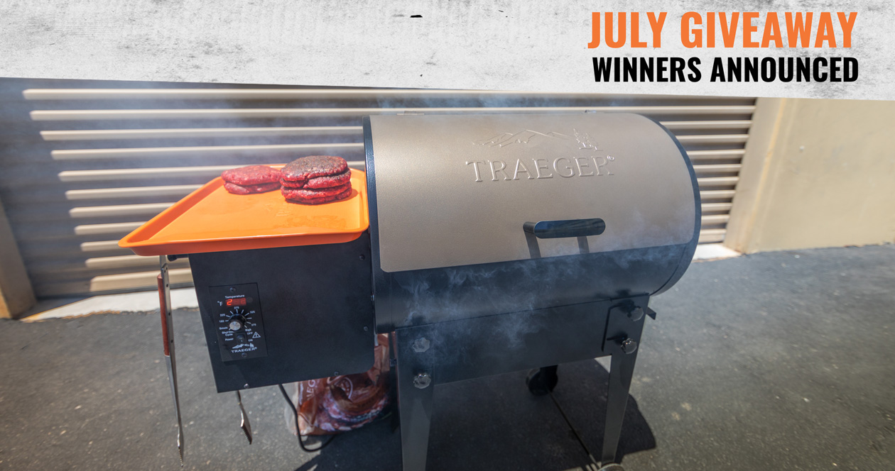8 people just won a Traeger Tailgater Pellet Grill