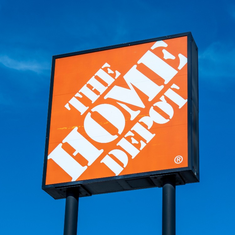 Home Depot sign