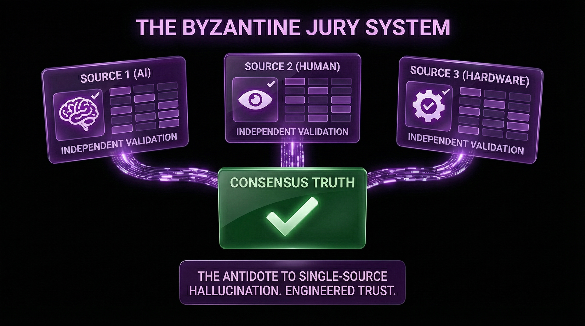 Image showing the solution isn't making AI "better" at coupon codes. The solution is routing deterministic verification through systems designed for deterministic tasks.