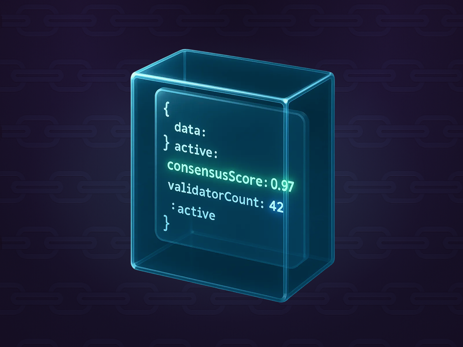 A "Glass Box" view of the trusted data structure from SimplyCodes