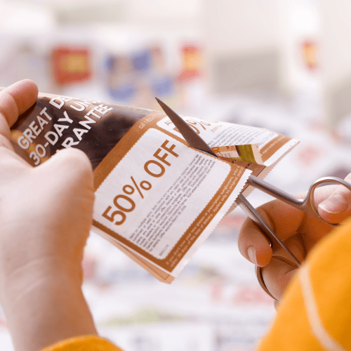 Paper coupon