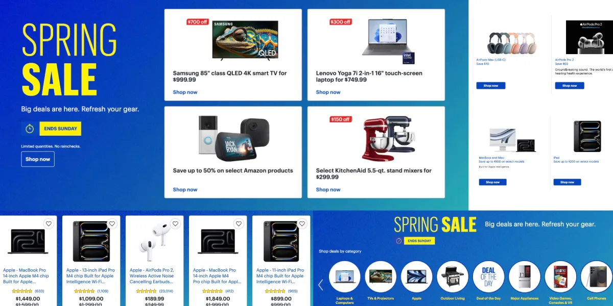 Best Buy Spring Sale