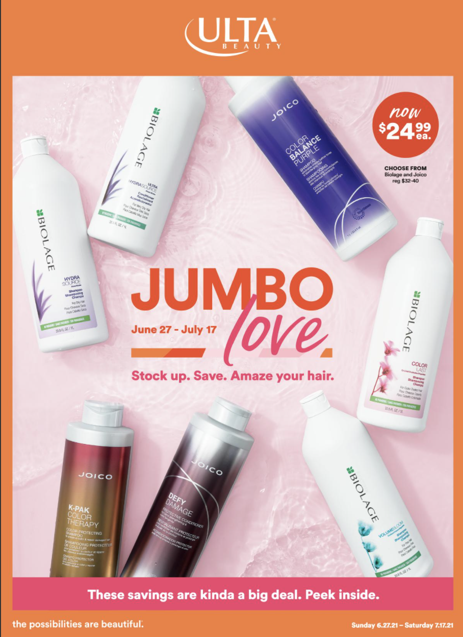 Jumbo Love Event Ulta