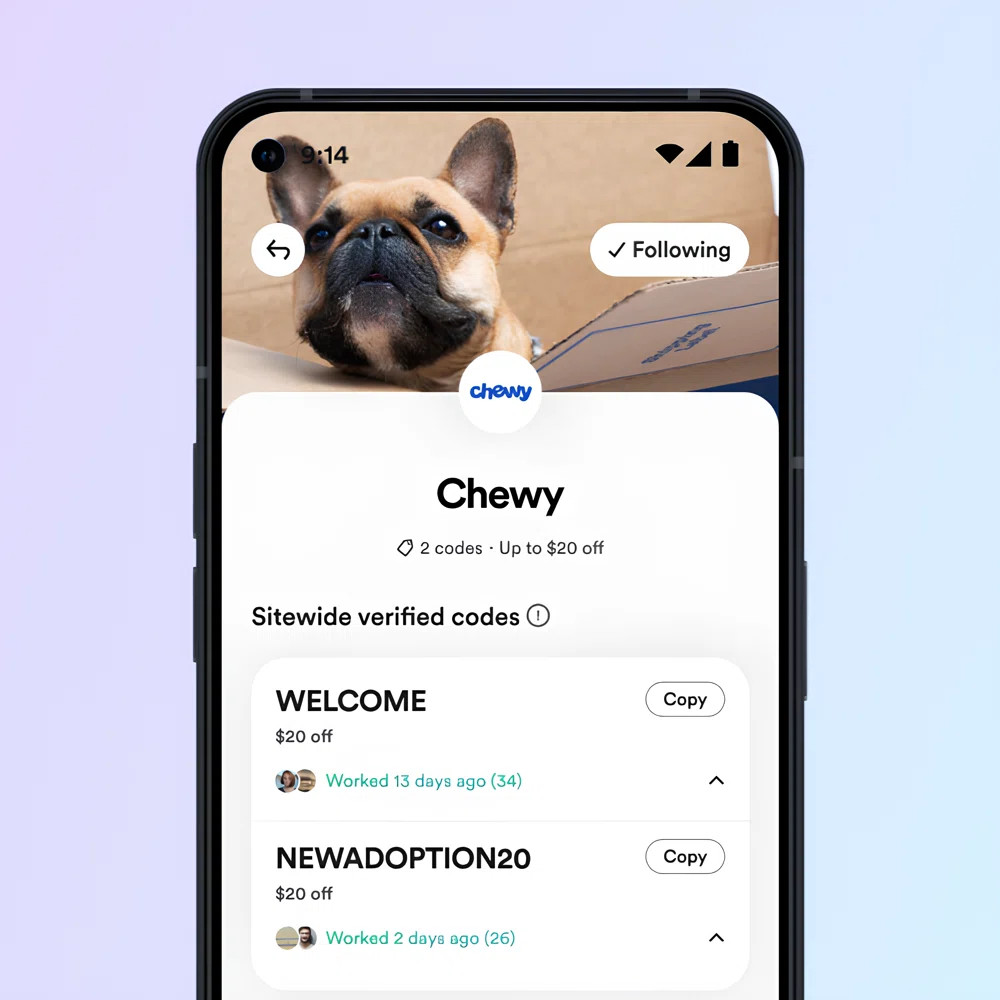 SimplyCodes now available on Android