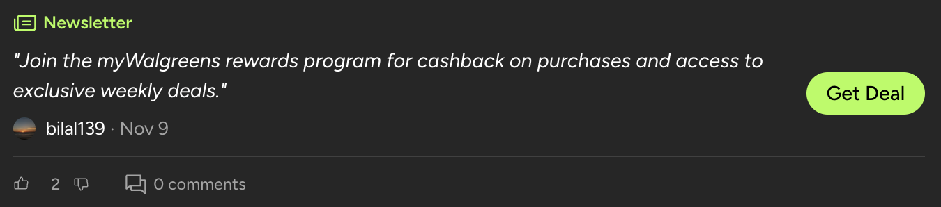 Loyalty program savings tip for SimplyCodes