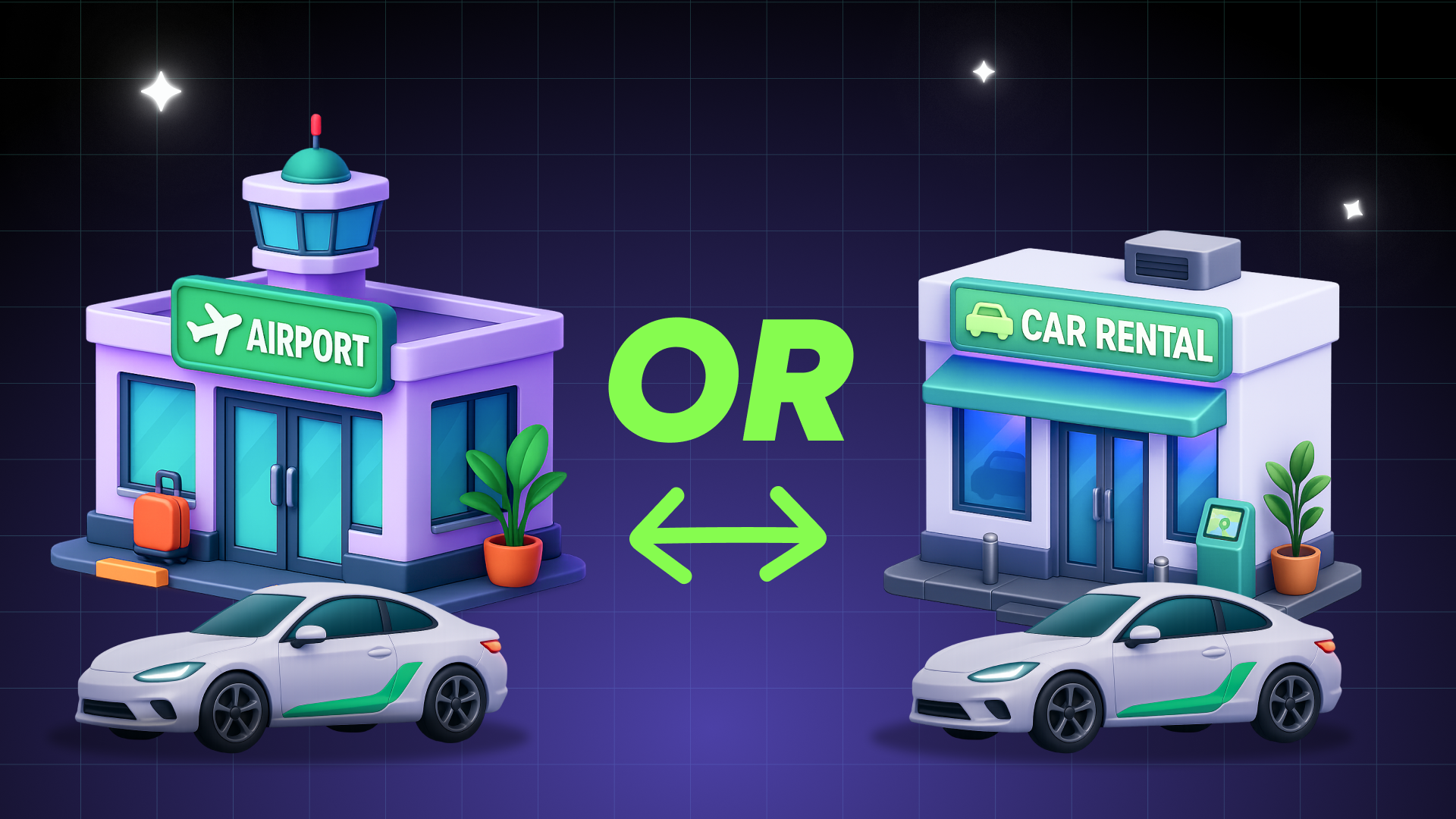 Rental car pricing analysis: Airport vs. off-airport locations 2025