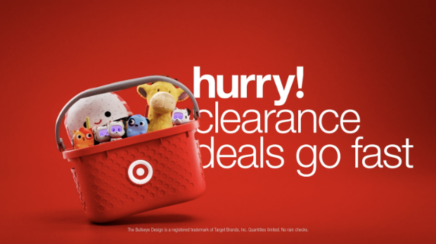Target post holiday clearance