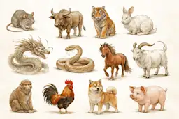 Chinese Zodiac Signs: Ultimate Guide to the 12 Animals