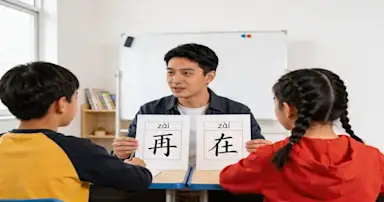 Zai Meaning: Differences Between 在 and 再