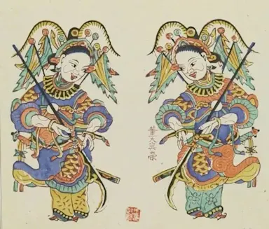 Sichuan Woodblock New Year Paintings A Gem Of China S Intangible Sichuan Woodblock New Year Paintings A Gem Of China S Intangible