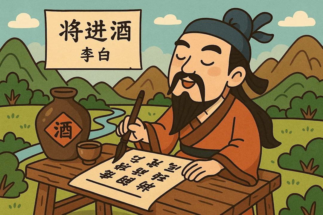 一文读懂李白《将进酒》：帮海外娃建立“天生我材必有用”的自信