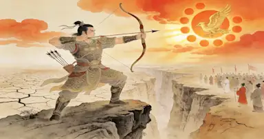 后羿射日：从中国神话故事里，读懂勇气、秩序与中文文化