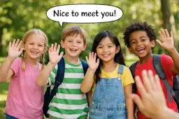 Nice to Meet You in Chinese for Kids: 100 Friendly Phrases for School & Playdates