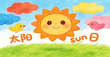 Sun in Chinese:太阳 vs 日, Pinyin, and When to Use Each