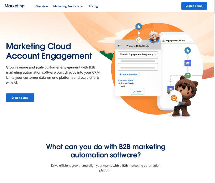 Lead generation tool, Salesforce Marketing Cloud Account Engagement (formerly Pardot)