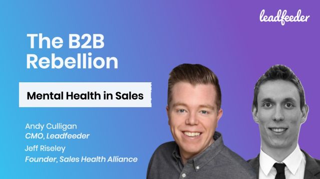 Mental Health in Sales