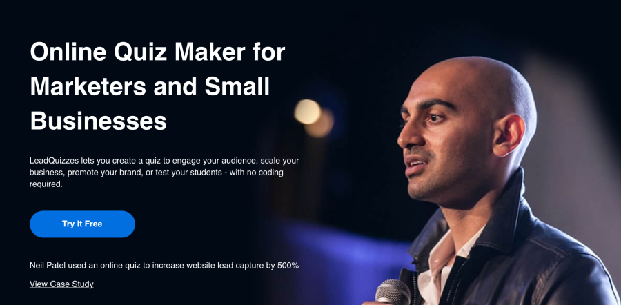 LeadQuizzes online quiz maker for marketers and small businesses