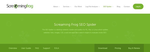 best website analytics tools screaming frog