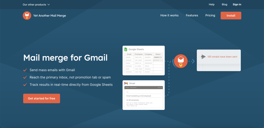 Lead generation tool, Yet Another Mail Merger