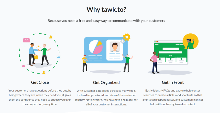 Tawk.io product screenshot