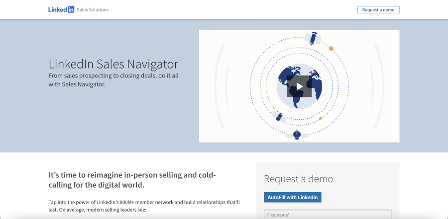 Lead generation tool, LinkedIn Sales Navigator