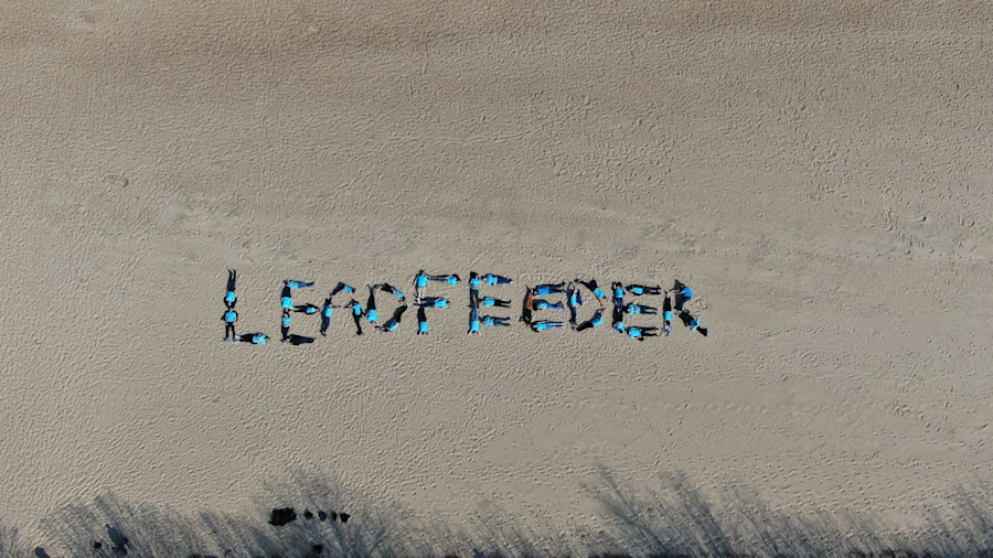 Leadfeeder spelled out