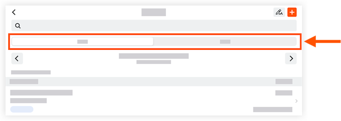 My Time Ios Filter Tabs