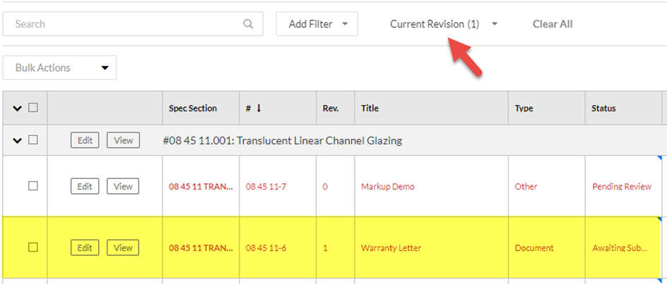 best-practices-submittal-package-current-revision-filter-on.png