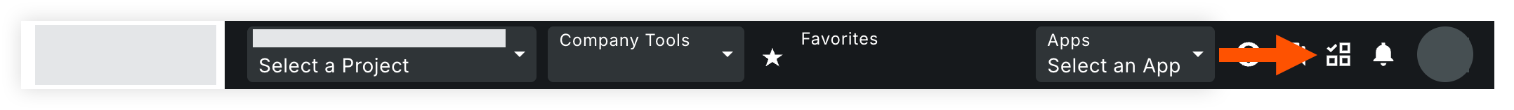 screen - my open items in global navigation