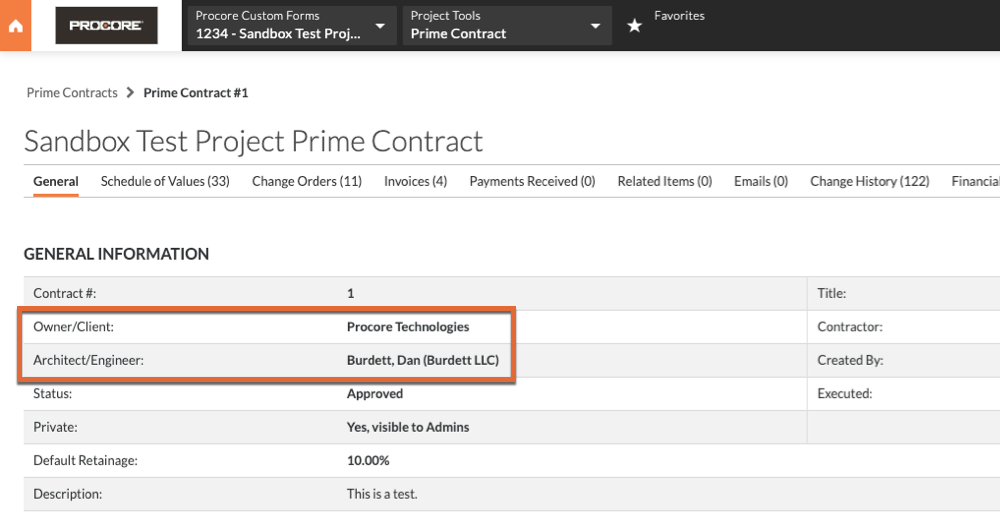 Custom Forms Owner Architect