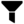 Filter icon with black funnel shape narrowing to a rectangular base, representing data filtering or sorting functionality.