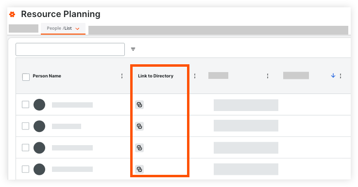 Resource Planning - SUI - Data Linking