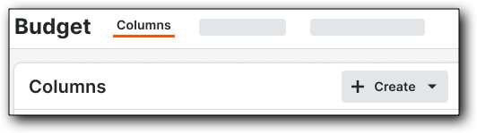 budget-column-create