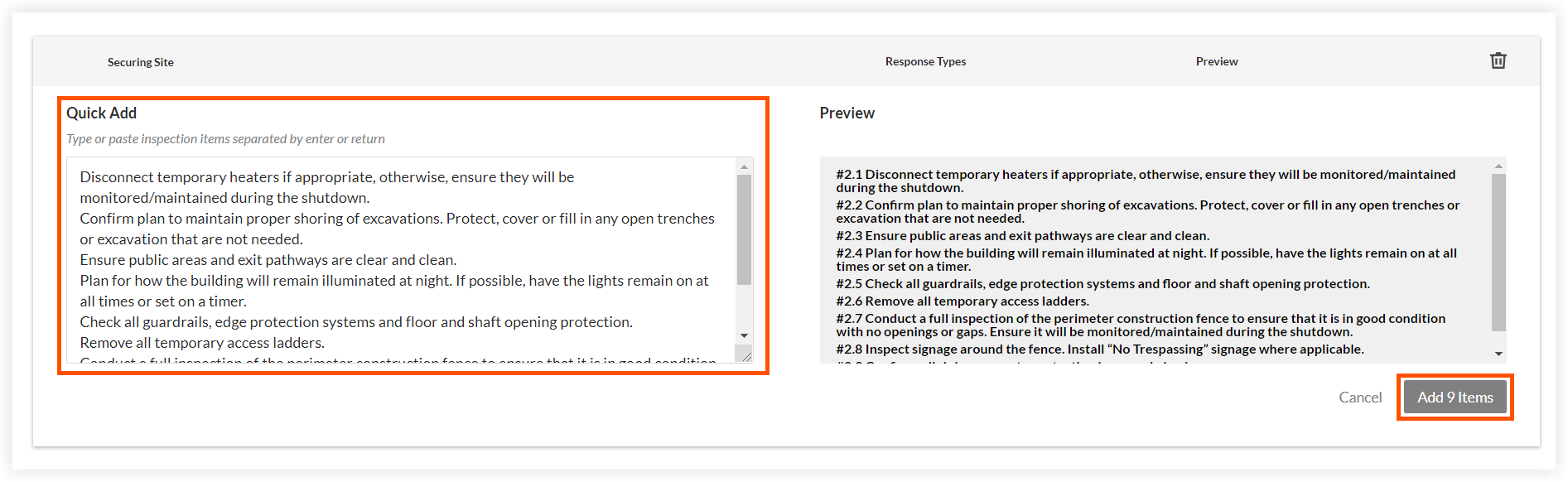 inspections-procore-project-shutdown-template-securing-site.png