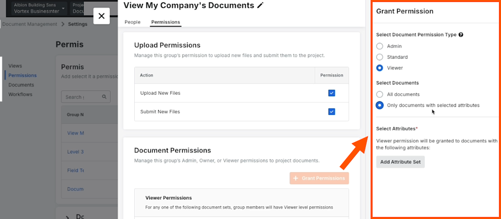 2025 08 01 Doc Management Tool Grant Permissions