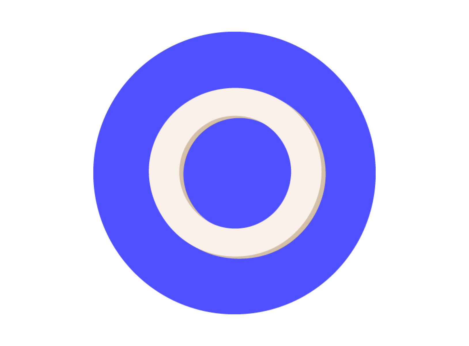 Oscar logo on blue background