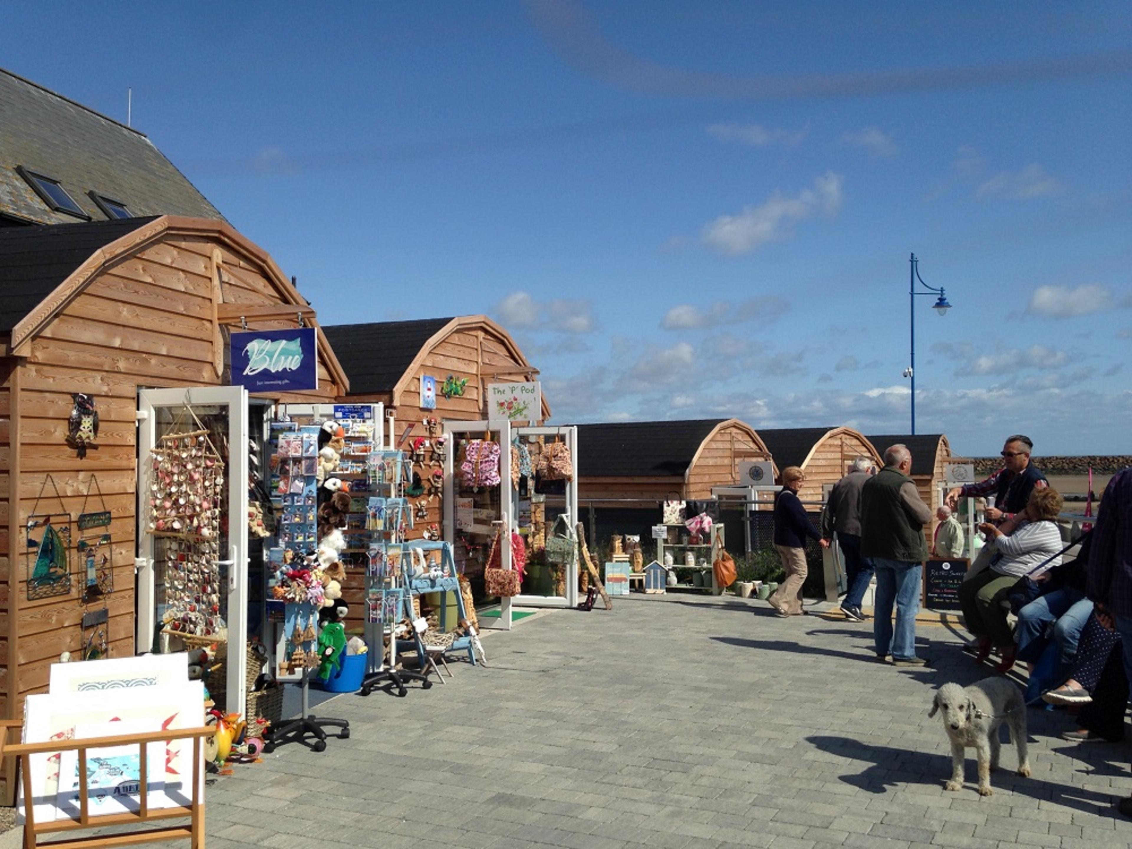 Amble harbour pods