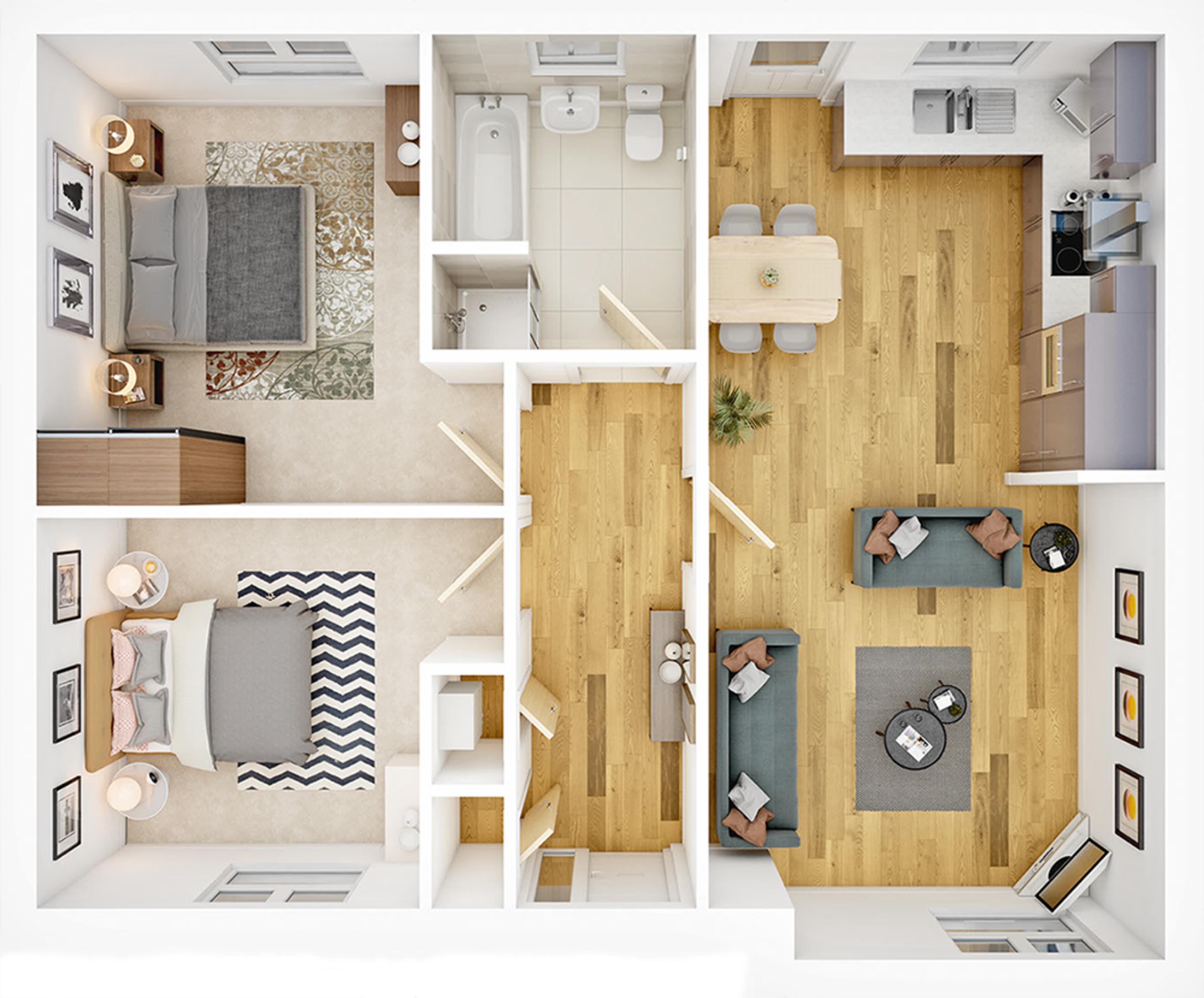 Athena Ground Floor Floor Plan