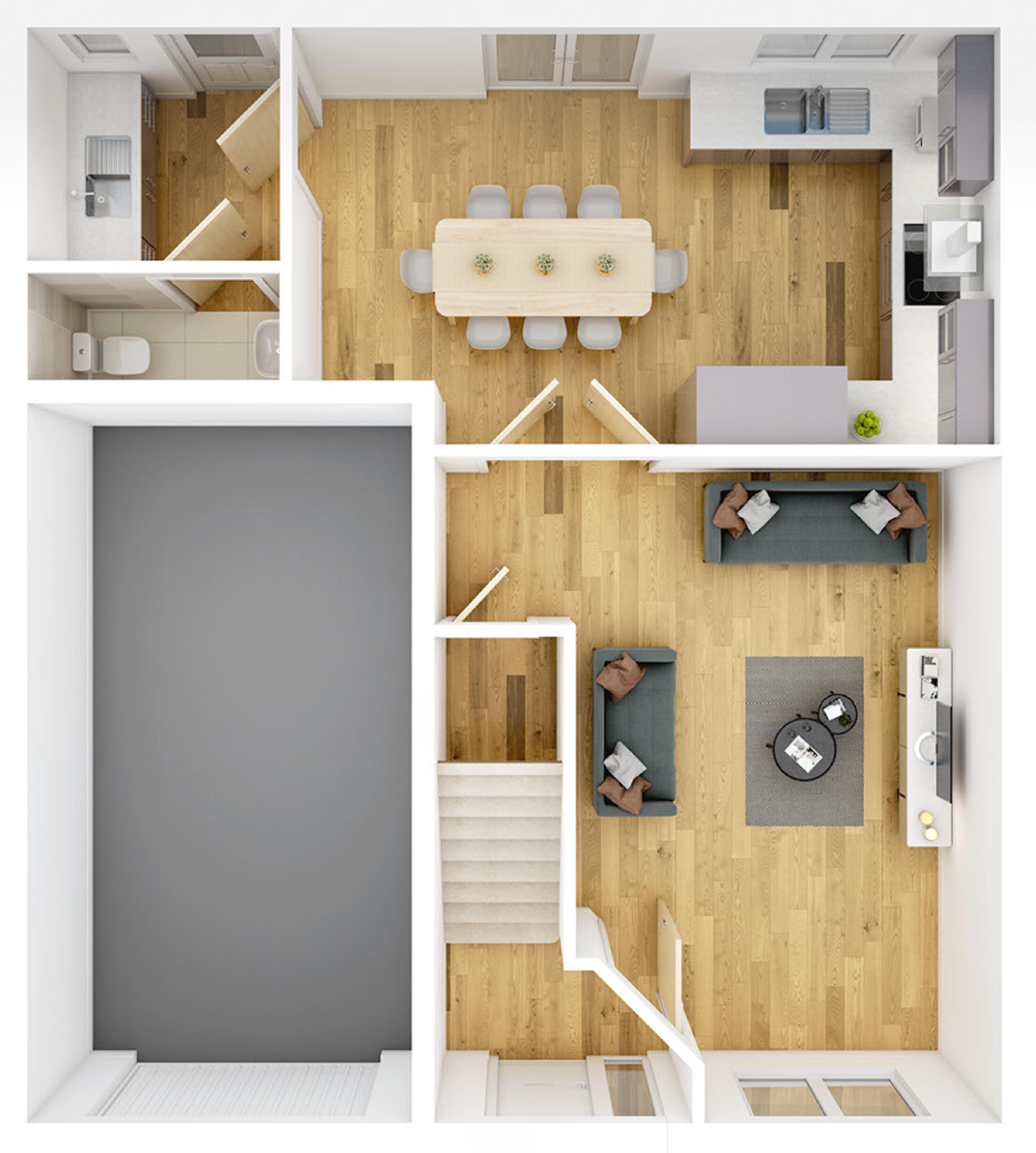 Cleopatra Ground Floor Floor Plan