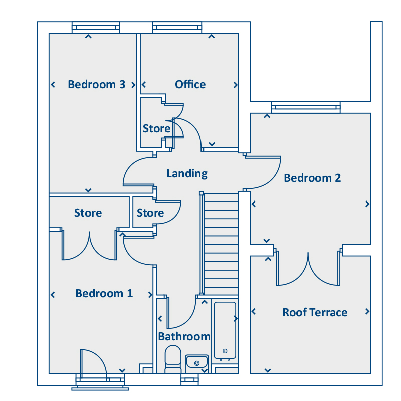 Stirling Fields - Havilland-First floor